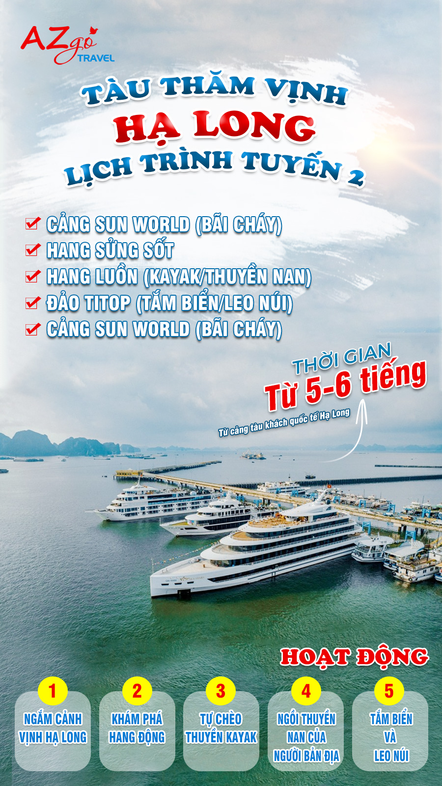 TÀU THĂM VỊNH HẠ LONG